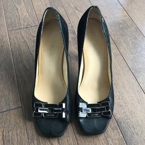 Calvin Klein Open toe heels